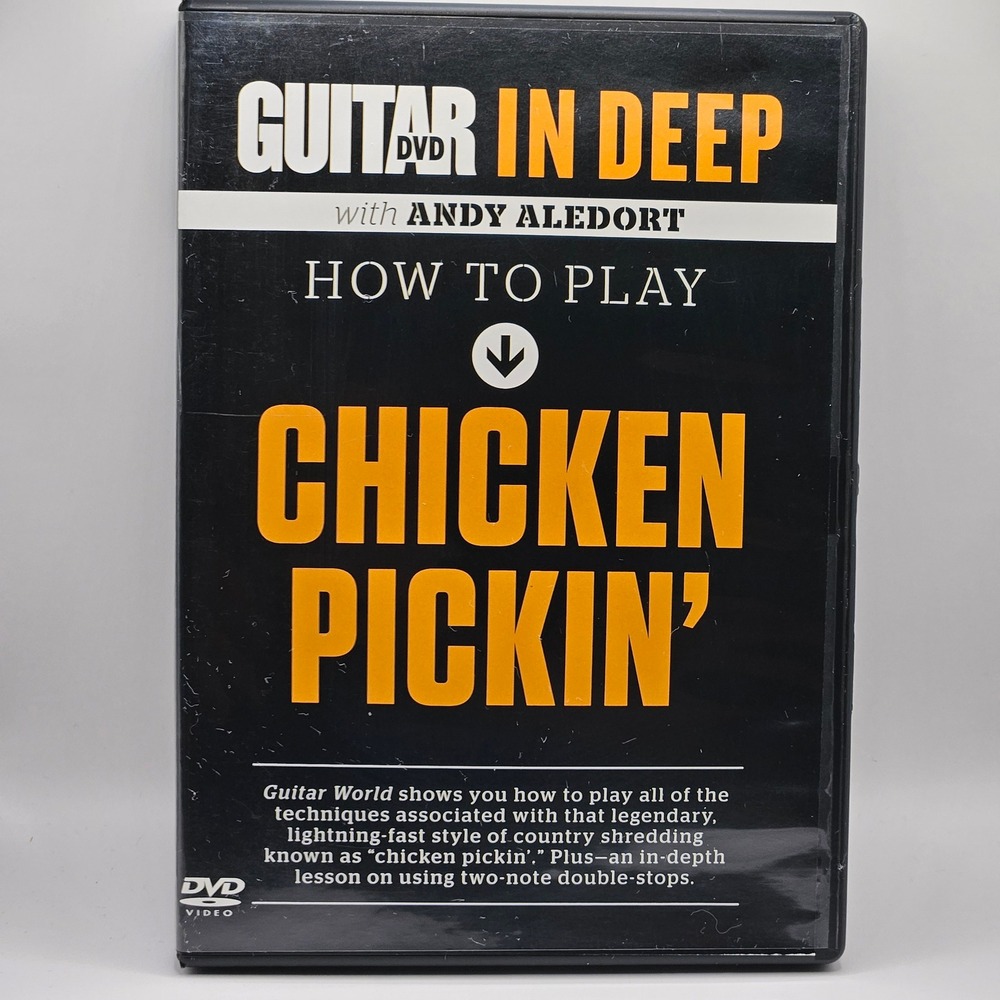 Guitar World Guitar In Deep DVD Andy Aledort How To Play Chicken Pickin' Black